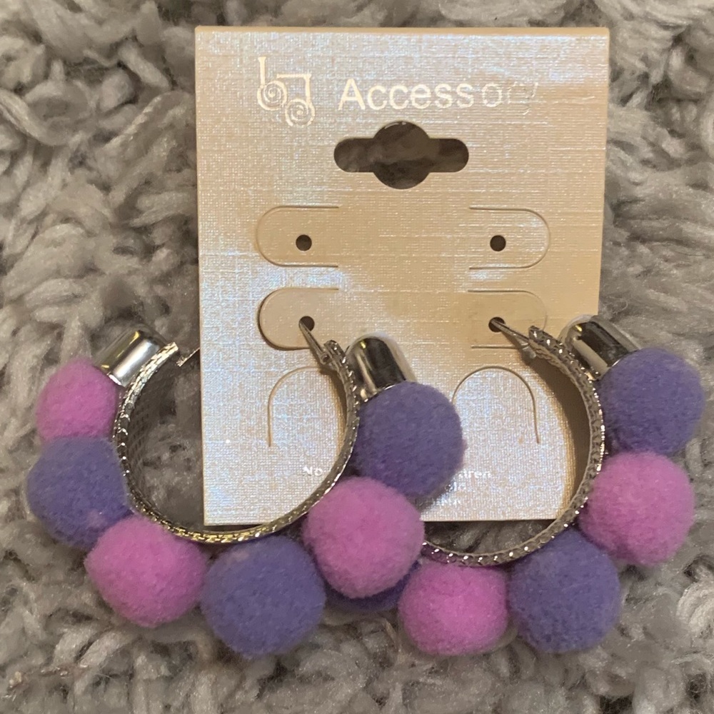 Puffy earrings